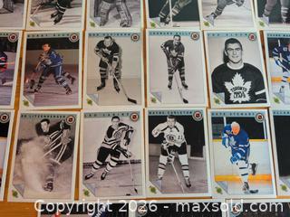 MaxSold Auction: Lot of 48 Vintage Hockey Trading Cards - Ottawa (Ontario, Canada) SELLER MANAGED Downsizing Online Auction - Regiment Avenue