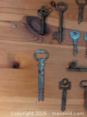 MaxSold Auction: Set of 15 Antique Skeleton / Warded Keys - Ottawa (Ontario, Canada) SELLER MANAGED Downsizing Online Auction - Regiment Avenue