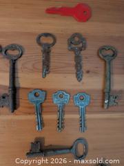 MaxSold Auction: Set of 15 Antique Skeleton / Warded Keys - Ottawa (Ontario, Canada) SELLER MANAGED Downsizing Online Auction - Regiment Avenue