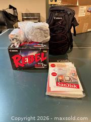 MaxSold Auction: BRAND NEW Canon EOS Rebel T5i DSLR Camera Kit – 18-55mm - Markham (Ontario, Canada) SELLER MANAGED Moving Online Auction - Hammok Crescent
