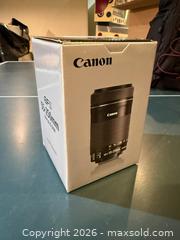 MaxSold Auction: Canon EF-S 55–250mm Telephoto Zoom Lens - Markham (Ontario, Canada) SELLER MANAGED Moving Online Auction - Hammok Crescent