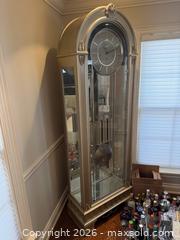 MaxSold Auction: Howard Miller Coastal Point Grandfather Clock - Markham (Ontario, Canada) SELLER MANAGED Moving Online Auction - Hammok Crescent