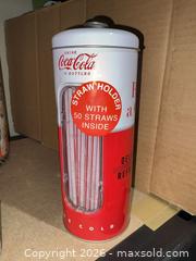 MaxSold Auction: Assorted Coca-Cola Collectible Tins, Toys & Popcorn Maker - Warwick (Rhode Island, USA) SELLER MANAGED Reseller Online Auction - Warwick Avenue