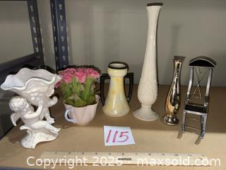 MaxSold Auction: Assorted Decorative Pieces: Porcelain, Silver-Plated & Plastic - Warwick (Rhode Island, USA) SELLER MANAGED Reseller Online Auction - Warwick Avenue