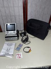 MaxSold Auction: Audiovox VBP3800 5" Portable DVD Player / LCD Monitor - Warwick (Rhode Island, USA) SELLER MANAGED Reseller Online Auction - Warwick Avenue