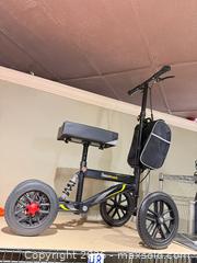MaxSold Auction: BlessReach Black Knee Scooter / Knee Walker - Warwick (Rhode Island, USA) SELLER MANAGED Reseller Online Auction - Warwick Avenue