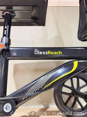 MaxSold Auction: BlessReach Black Knee Scooter / Knee Walker - Warwick (Rhode Island, USA) SELLER MANAGED Reseller Online Auction - Warwick Avenue