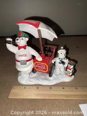 MaxSold Auction: Coca-Cola 1999 Limited Edition Polar Bear Resin Collectible Set (7 pcs) - Warwick (Rhode Island, USA) SELLER MANAGED Reseller Online Auction - Warwick Avenue