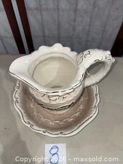 MaxSold Auction: Coca-Cola Ceramic Pitcher and Wash Bowl Set, 1998 - Warwick (Rhode Island, USA) SELLER MANAGED Reseller Online Auction - Warwick Avenue