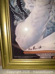 MaxSold Auction: Coca?Cola Framed Paper Print (Under Glass), 16 x 20 in - Warwick (Rhode Island, USA) SELLER MANAGED Reseller Online Auction - Warwick Avenue