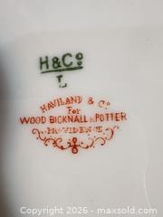 MaxSold Auction: Haviland & Co. Porcelain Serving Tray and SEM W.M.CO Covered Bowl (Two Pieces) - Warwick (Rhode Island, USA) SELLER MANAGED Reseller Online Auction - Warwick Avenue