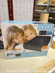 MaxSold Auction: Intex Inflatable Air Mattresses (Queen & Twin) with Electric Pump - Warwick (Rhode Island, USA) SELLER MANAGED Reseller Online Auction - Warwick Avenue