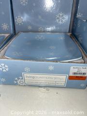 MaxSold Auction: livingQUARTERS Holiday Mugs & Dessert Plates (Sets of 4) with Gift Tags - Warwick (Rhode Island, USA) SELLER MANAGED Reseller Online Auction - Warwick Avenue