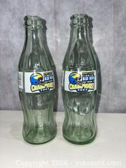 MaxSold Auction: Lot of 10 Coca-Cola Collectible Glass Bottles – Holiday & Sports - Warwick (Rhode Island, USA) SELLER MANAGED Reseller Online Auction - Warwick Avenue