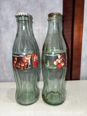MaxSold Auction: Lot of 10 Coca-Cola Collectible Glass Bottles – Holiday & Sports - Warwick (Rhode Island, USA) SELLER MANAGED Reseller Online Auction - Warwick Avenue