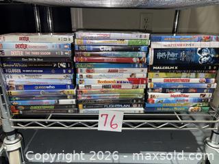MaxSold Auction: Lot of 41 DVD Movies, Family/Action/Drama/Fantasy - Warwick (Rhode Island, USA) SELLER MANAGED Reseller Online Auction - Warwick Avenue