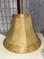 MaxSold Auction: Set of Three Empire Fabric Lamp Shades (Spider Fitter) - Warwick (Rhode Island, USA) SELLER MANAGED Reseller Online Auction - Warwick Avenue