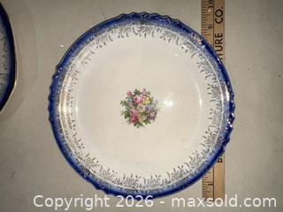 MaxSold Auction: The French Saxon China Co. Porcelain Dinner Plate, Serving Platters - Warwick (Rhode Island, USA) SELLER MANAGED Reseller Online Auction - Warwick Avenue