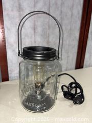 MaxSold Auction: Vintage Atlas & Mason Canning / Decorative Glass Jars, Lamp - Warwick (Rhode Island, USA) SELLER MANAGED Reseller Online Auction - Warwick Avenue