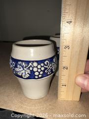 MaxSold Auction: Vintage Gerz German Westerwald Stoneware Pitcher and Shot Glasses - Warwick (Rhode Island, USA) SELLER MANAGED Reseller Online Auction - Warwick Avenue