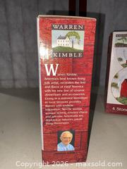 MaxSold Auction: Warren Kimble Sakura Stoneware Dessert/Salad Plates, Red Barn (12) - Warwick (Rhode Island, USA) SELLER MANAGED Reseller Online Auction - Warwick Avenue