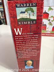 MaxSold Auction: Warren Kimble Stoneware Dessert/Salad Plates, Barns Design (16) - Warwick (Rhode Island, USA) SELLER MANAGED Reseller Online Auction - Warwick Avenue
