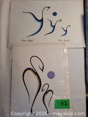 MaxSold Auction: 2 Indigenous prints - Hamilton (Ontario, Canada) SELLER MANAGED Downsizing Online Auction - Cochrane Road