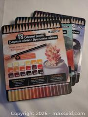 MaxSold Auction: 3 tins of color drawing pencils - Hamilton (Ontario, Canada) SELLER MANAGED Downsizing Online Auction - Cochrane Road