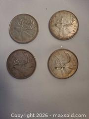 MaxSold Auction: 4x 1968 Cnd. quarters - Hamilton (Ontario, Canada) SELLER MANAGED Downsizing Online Auction - Cochrane Road