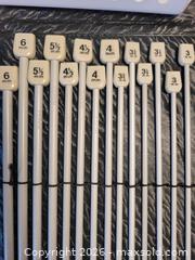 MaxSold Auction: Knitting needles & holder - Hamilton (Ontario, Canada) SELLER MANAGED Downsizing Online Auction - Cochrane Road