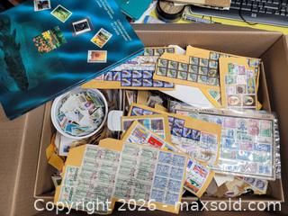 MaxSold Auction: Large lot of Canadian stamps  - Hamilton (Ontario, Canada) SELLER MANAGED Downsizing Online Auction - Cochrane Road