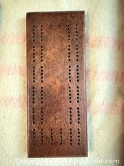 MaxSold Auction: Carved Cribbage Board & Folding Mancala Board Set, poker chips, dice and playing cards - Surrey (British Columbia, Canada) SELLER MANAGED Estate Sale Online Auction -  16 Avenue