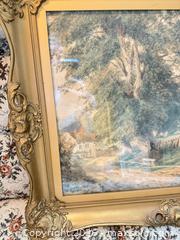 MaxSold Auction: Framed Landscape Architectural/Church Print in Ornate Gilded Frame - Surrey (British Columbia, Canada) SELLER MANAGED Estate Sale Online Auction -  16 Avenue