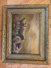 MaxSold Auction: Large Framed Oil Painting with Mirror, Gold Gilt Frame - Surrey (British Columbia, Canada) SELLER MANAGED Estate Sale Online Auction -  16 Avenue