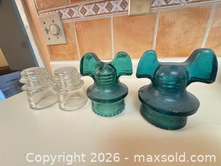 MaxSold Auction: Large Lot of Glass Electrical Insulators - Surrey (British Columbia, Canada) SELLER MANAGED Estate Sale Online Auction -  16 Avenue