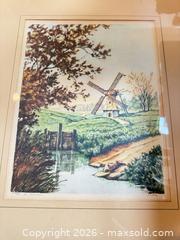 MaxSold Auction: Lot of 8 Framed Landscapes, Architecture & Portraits - Surrey (British Columbia, Canada) SELLER MANAGED Estate Sale Online Auction -  16 Avenue
