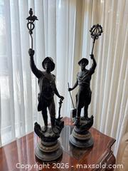 MaxSold Auction: Pair of Neoclassical-Style Patinated Statues Over 24 in - Surrey (British Columbia, Canada) SELLER MANAGED Estate Sale Online Auction -  16 Avenue