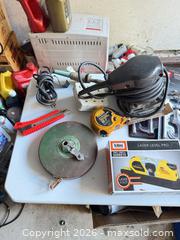 MaxSold Auction: Ryobi Cordless Tool Assortment with Sander, Vise and Rivets - Surrey (British Columbia, Canada) SELLER MANAGED Estate Sale Online Auction -  16 Avenue