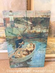 MaxSold Auction: Set of Original Oil/Acrylic Landscape & Seascape Paintings - Surrey (British Columbia, Canada) SELLER MANAGED Estate Sale Online Auction -  16 Avenue