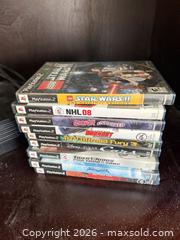 MaxSold Auction: Sony PlayStation 2 Slim Console with Games and Memory Card - Surrey (British Columbia, Canada) SELLER MANAGED Estate Sale Online Auction -  16 Avenue