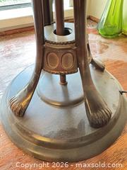 MaxSold Auction: Tiffany-style Stained Glass Table Lamp with Metal Base - Surrey (British Columbia, Canada) SELLER MANAGED Estate Sale Online Auction -  16 Avenue