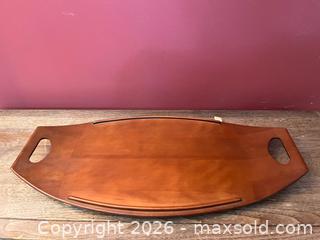 MaxSold Auction: Baribocraft & Mid-Century Serving Tray Lot – Wood & Metal Entertaining Pieces - Toronto (Ontario, Canada) SUPER SHORT NOTICE PARTNER MANAGED Estate Sale Online Auction -  Wellington Street East (CONDO)