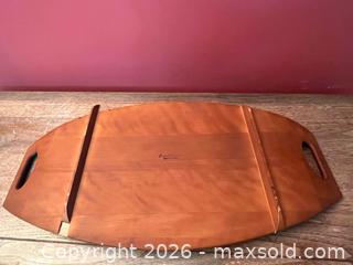 MaxSold Auction: Baribocraft & Mid-Century Serving Tray Lot – Wood & Metal Entertaining Pieces - Toronto (Ontario, Canada) SUPER SHORT NOTICE PARTNER MANAGED Estate Sale Online Auction -  Wellington Street East (CONDO)