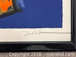 MaxSold Auction: Emile Bellet “Embrasure Solaire” Signed & Numbered Lithograph – Framed (Needs Adjustment)  - Toronto (Ontario, Canada) SUPER SHORT NOTICE PARTNER MANAGED Estate Sale Online Auction -  Wellington Street East (CONDO)