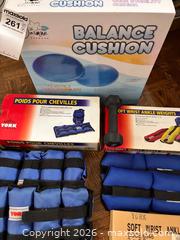 MaxSold Auction: Home Fitness Lot – York Ankle Weights, Balance Cushion, Exercise Equipment  - Toronto (Ontario, Canada) SUPER SHORT NOTICE PARTNER MANAGED Estate Sale Online Auction -  Wellington Street East (CONDO)