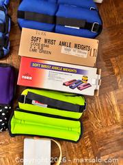 MaxSold Auction: Home Fitness Lot – York Ankle Weights, Balance Cushion, Exercise Equipment  - Toronto (Ontario, Canada) SUPER SHORT NOTICE PARTNER MANAGED Estate Sale Online Auction -  Wellington Street East (CONDO)