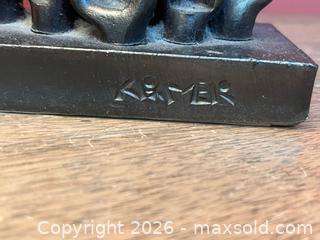 MaxSold Auction: Richard Kramer Hand-Forged Steel Sculpture – Signed – Certificate of Authenticity - Toronto (Ontario, Canada) SUPER SHORT NOTICE PARTNER MANAGED Estate Sale Online Auction -  Wellington Street East (CONDO)