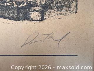 MaxSold Auction: Seymour Rosenthal Signed Jerusalem Etching – Old City Scene - Toronto (Ontario, Canada) SUPER SHORT NOTICE PARTNER MANAGED Estate Sale Online Auction -  Wellington Street East (CONDO)