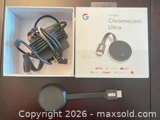 MaxSold Auction: TCL 32” Roku Smart TV with Remote + Chromecast Ultra (4K Streaming)  - Toronto (Ontario, Canada) SUPER SHORT NOTICE PARTNER MANAGED Estate Sale Online Auction -  Wellington Street East (CONDO)