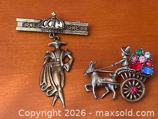 MaxSold Auction: Vintage Brooch & Pin Lot – Figural, Floral, Modernist - Toronto (Ontario, Canada) SUPER SHORT NOTICE PARTNER MANAGED Estate Sale Online Auction -  Wellington Street East (CONDO)